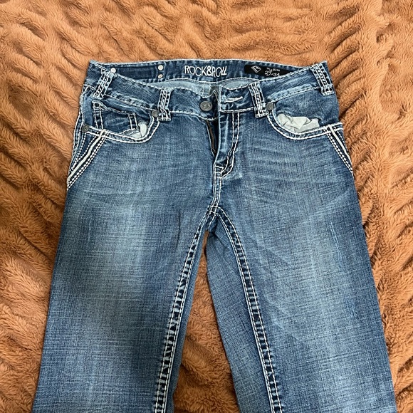 Rock n Roll women’s mid rise jeans - Picture 2 of 4